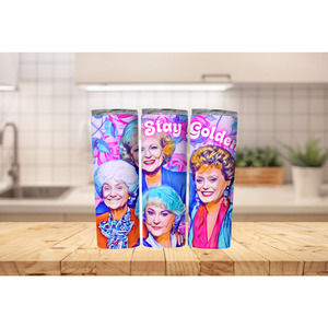 Golden Girls 20 Oz Skinny Tumbler